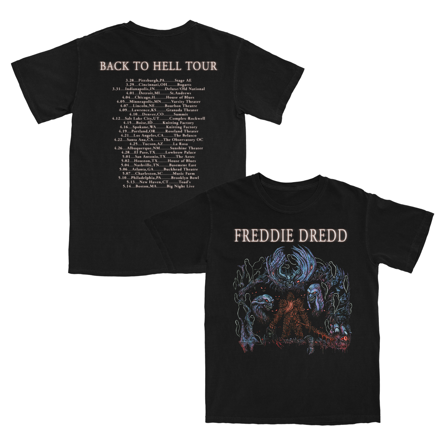 Freddie Dredd – Back To Hell Tour Collector’s Bundle (Online Exclusive)